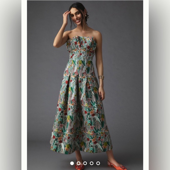 NWT Anthropologie 
Elliatt Ruffled A-Line Dress size XL
Retail $270 - Picture 1 of 12